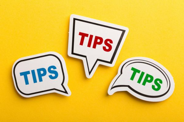 TIPS written on thought bubbles depicting Selecting a Dependable Commercial Propane Supplier
