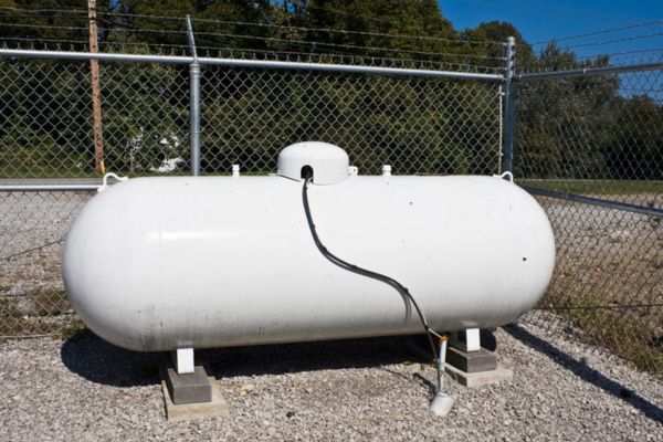 image of a propane tank