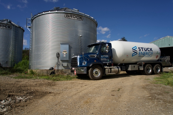 commercial propane delivery by Stuck Energy