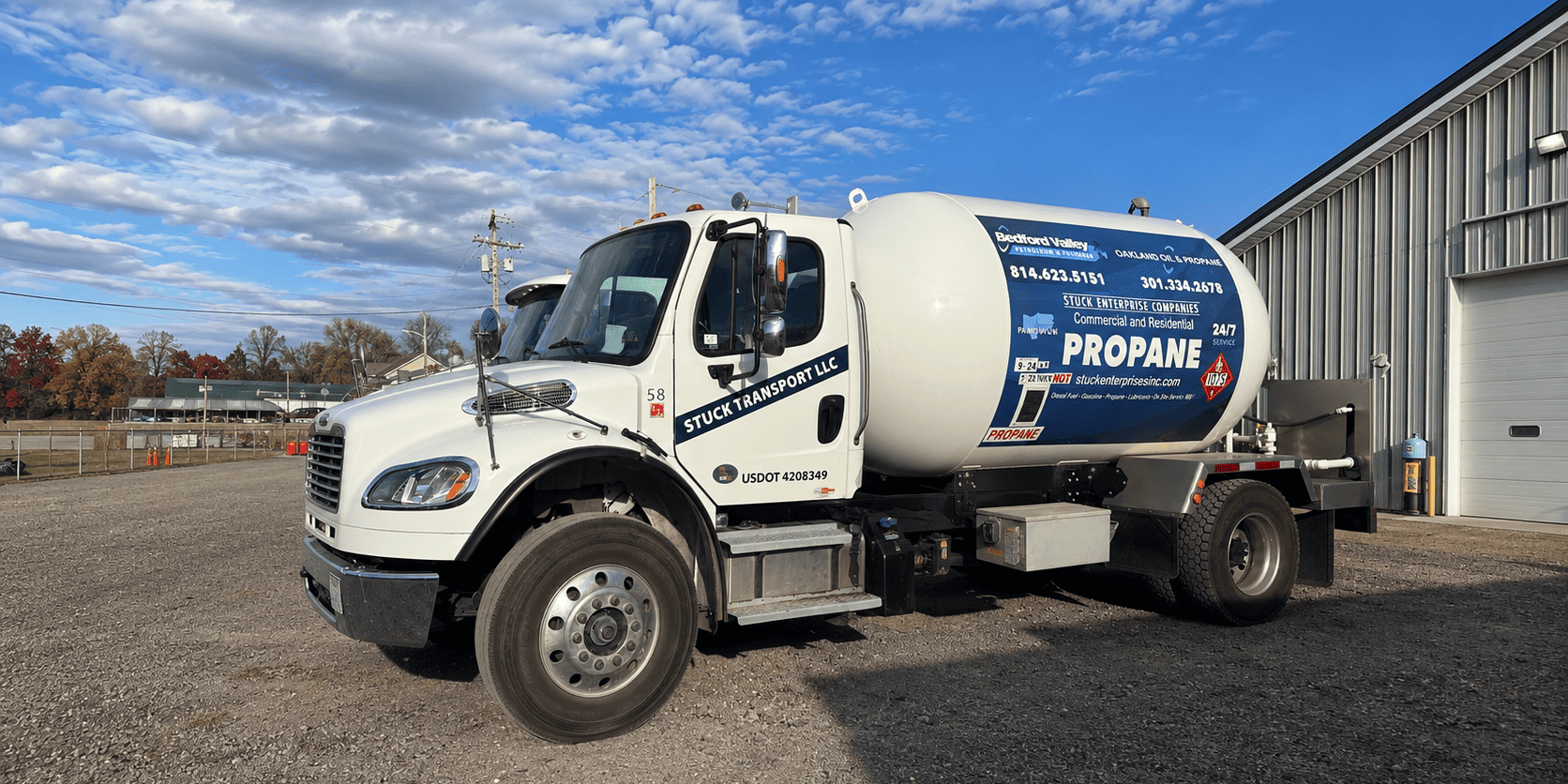 Stuck Energy Truck Propane