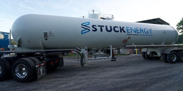 Stuck Energy propane trailer