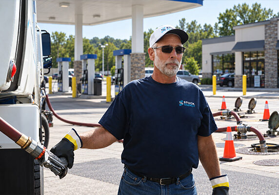 c-store fuel supply and delivery by stuck energy