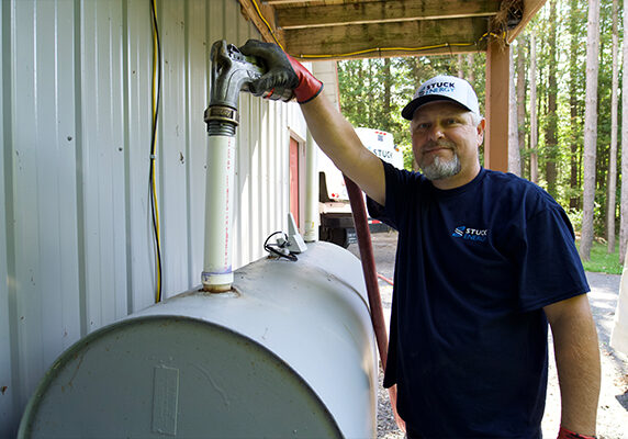 home heating oil delivery and fuel tank refill by stuck energy